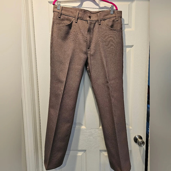 Levi's Other - SOLD Levi's Men's Vintage Made In USA •Size 36x30• Brown Flared Trousers Slacks